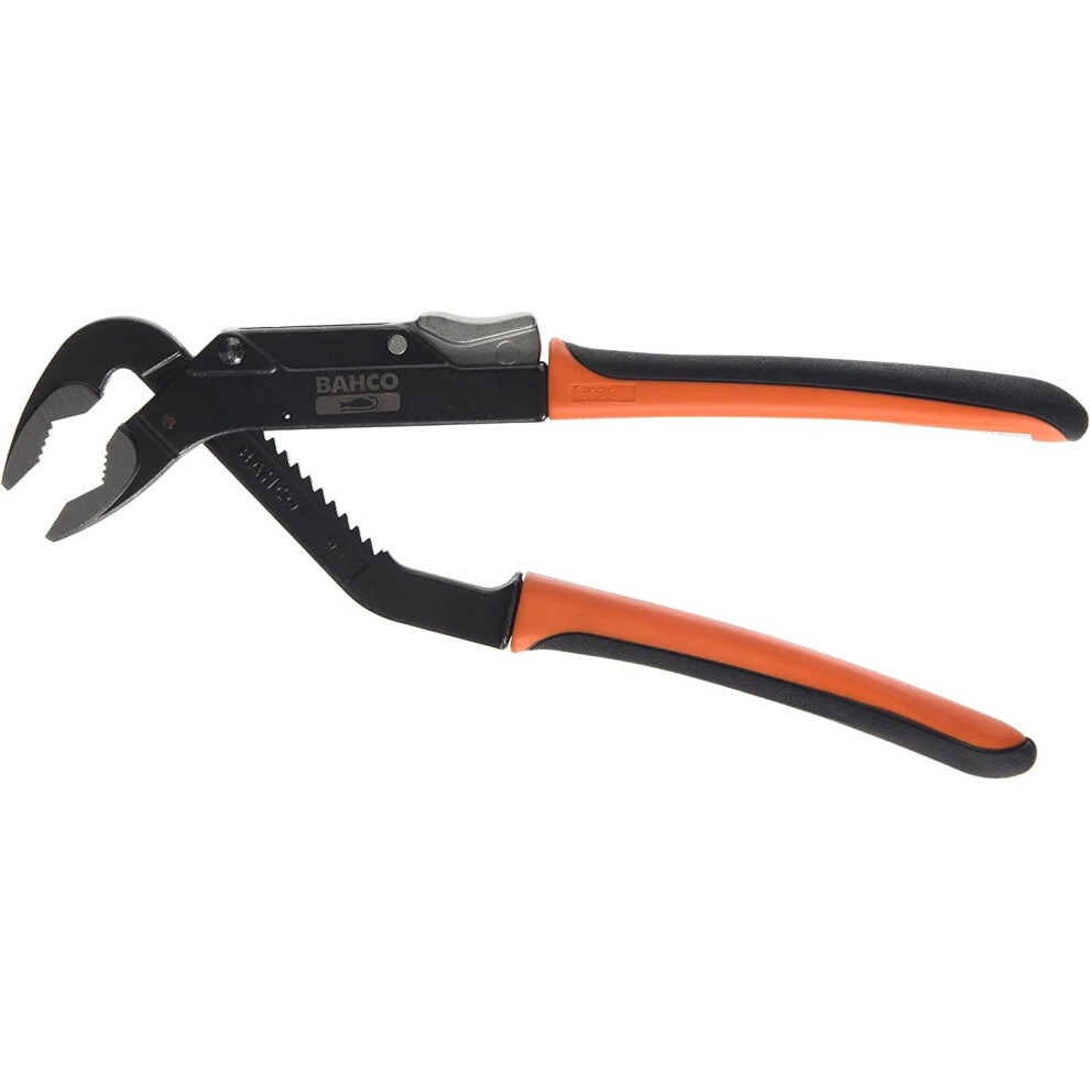 Bahco 8224 BH8224 IP Ergo Slip Joint Pliers, Black/Orange, 250 mm