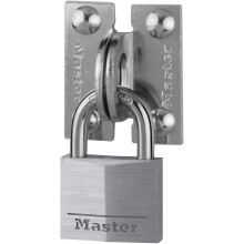Master Lock 914060REURD Pack of Angled Padlock Eyes and Keyed Padlock