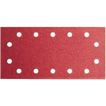 Bosch 2609256B21 Sanding Sheets Pack of 10 for Orbital Sanders 115 x 230 cm Self-Adhesive System 14 Holes 80 Grit