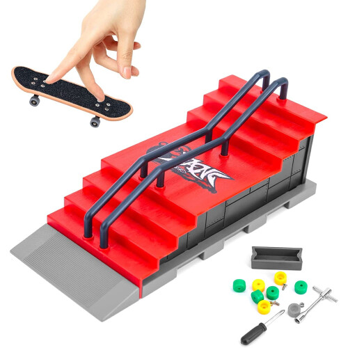 Fingerboard Finger Skateboard gift Hot Mini Skate Park Ramp Parts