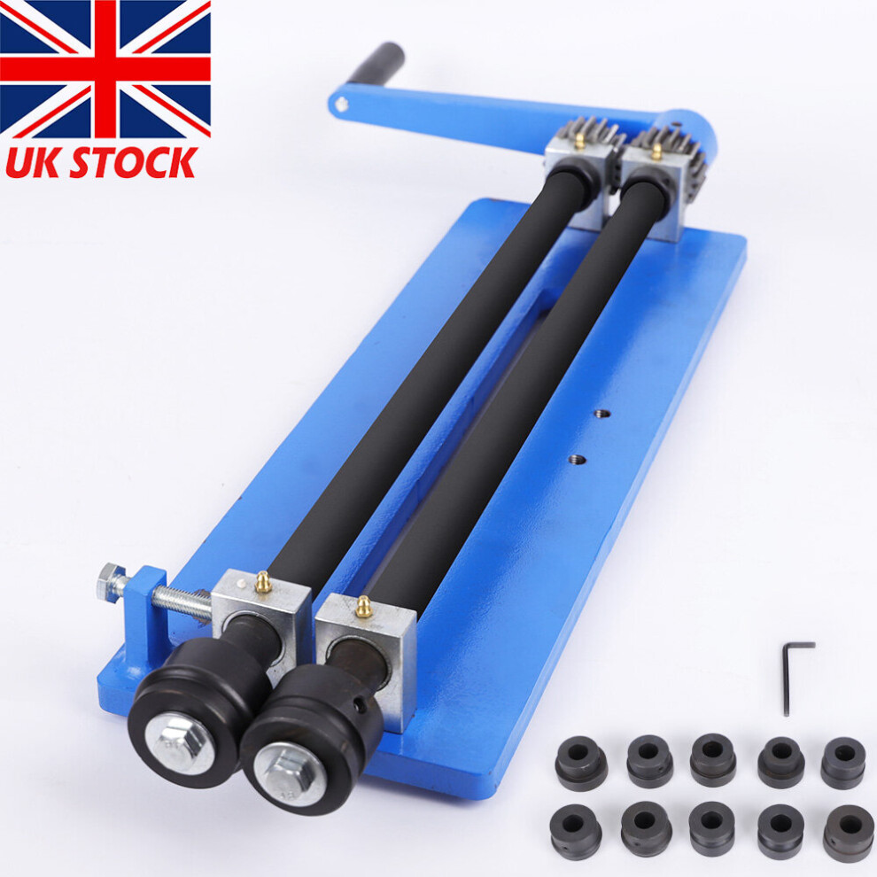 460mm Bead Roller Former Swager Rotary Swaging Machine 1.2mm 6 Roll Sets Metal