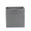 6-Pack Foldable Canvas Storage Boxes - Gray Collapsible Cube Organizer (27 x 28 x 27 cm) 8