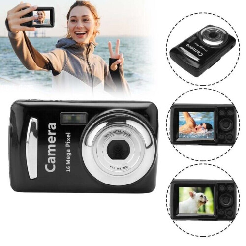 2.4'' Digital Camera Mini Compact 16MP HD TFT Camcorder