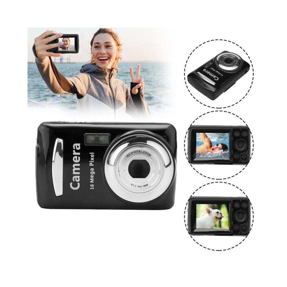 2.4'' Digital Camera Mini Compact 16MP HD TFT Camcorder