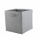 6-Pack Foldable Canvas Storage Boxes - Gray Collapsible Cube Organizer (27 x 28 x 27 cm) 7