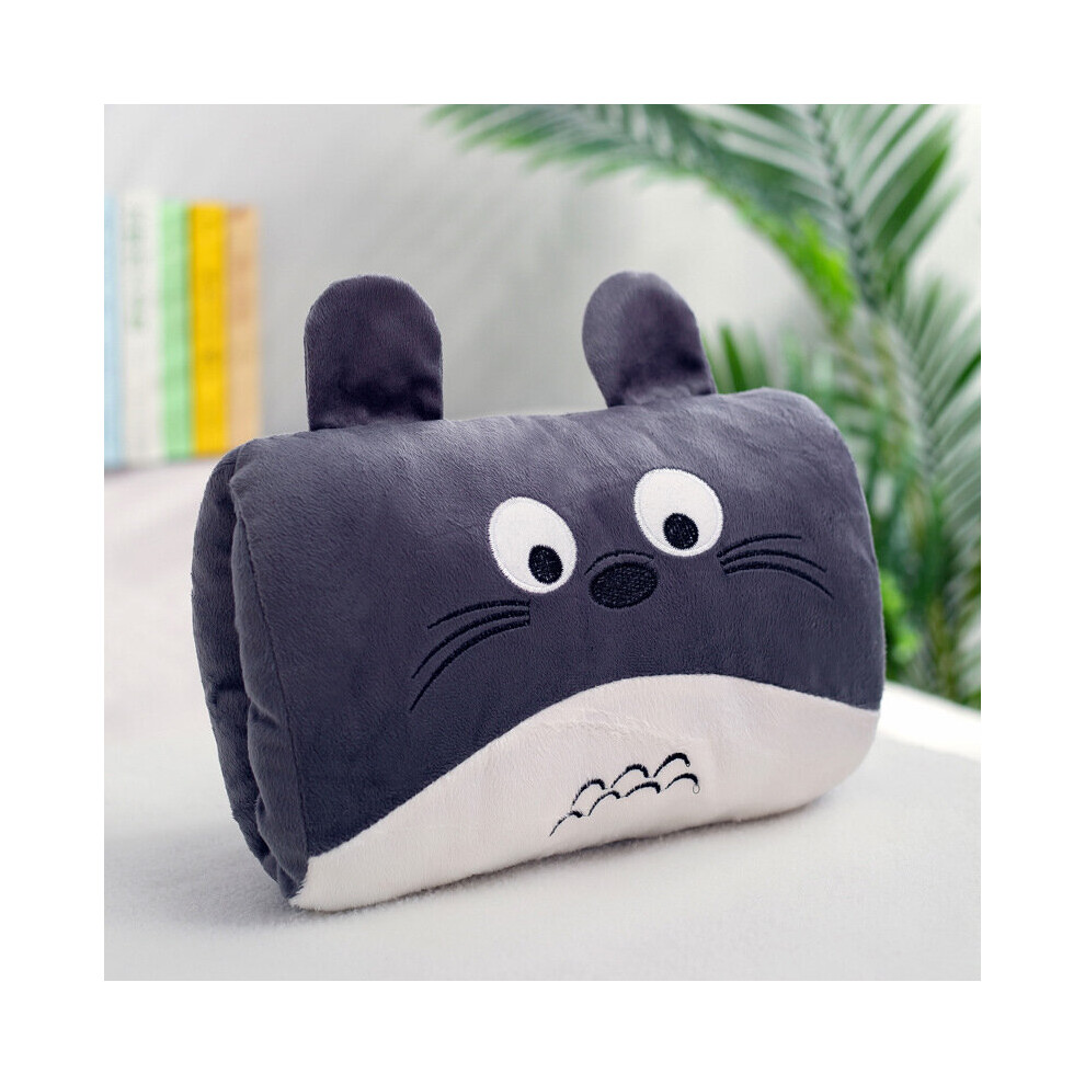 Plush toy rectangular hand warmer pillow children's gift - Totoro