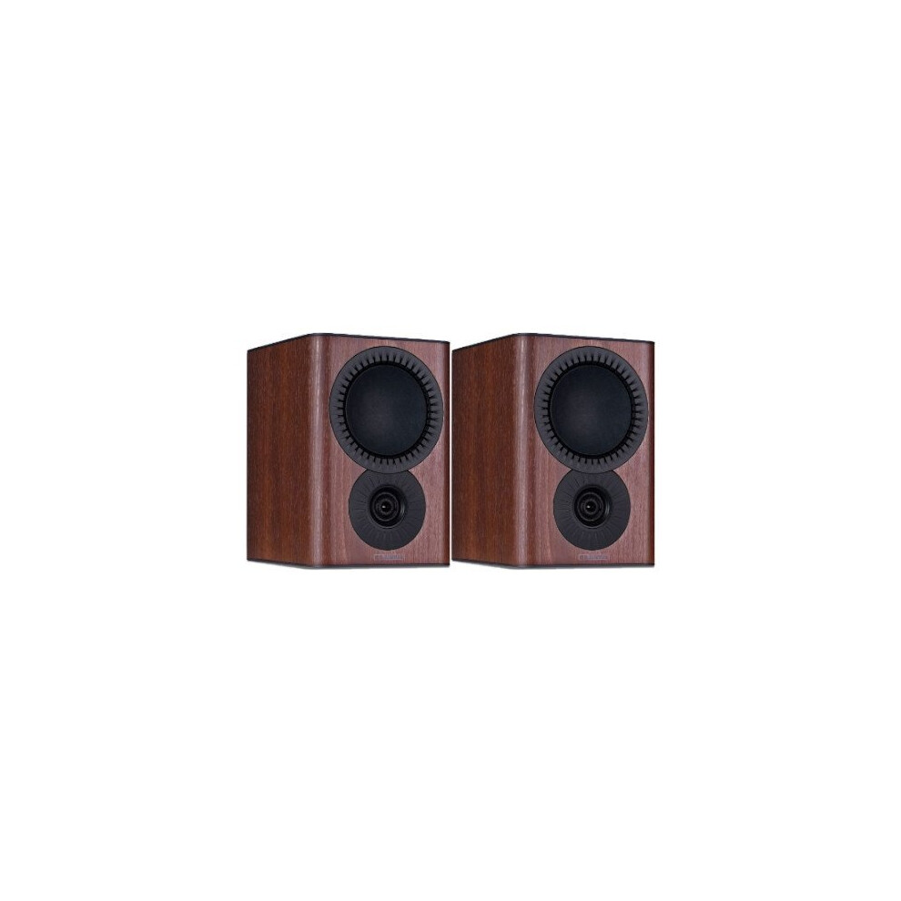 Mission QX2 MKII Standmount Surround Speakers Pair Walnut