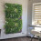Artificial Green Living Wall Hedge Plant Panel  100x100cm 7