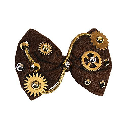 Bristol Novelty 78016 Steampunk Bow Tie, One Size