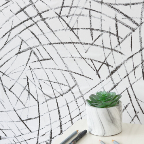 Fine Decor nu wallpaper IMPRINT BLACK peel & stick wallpaper 2
