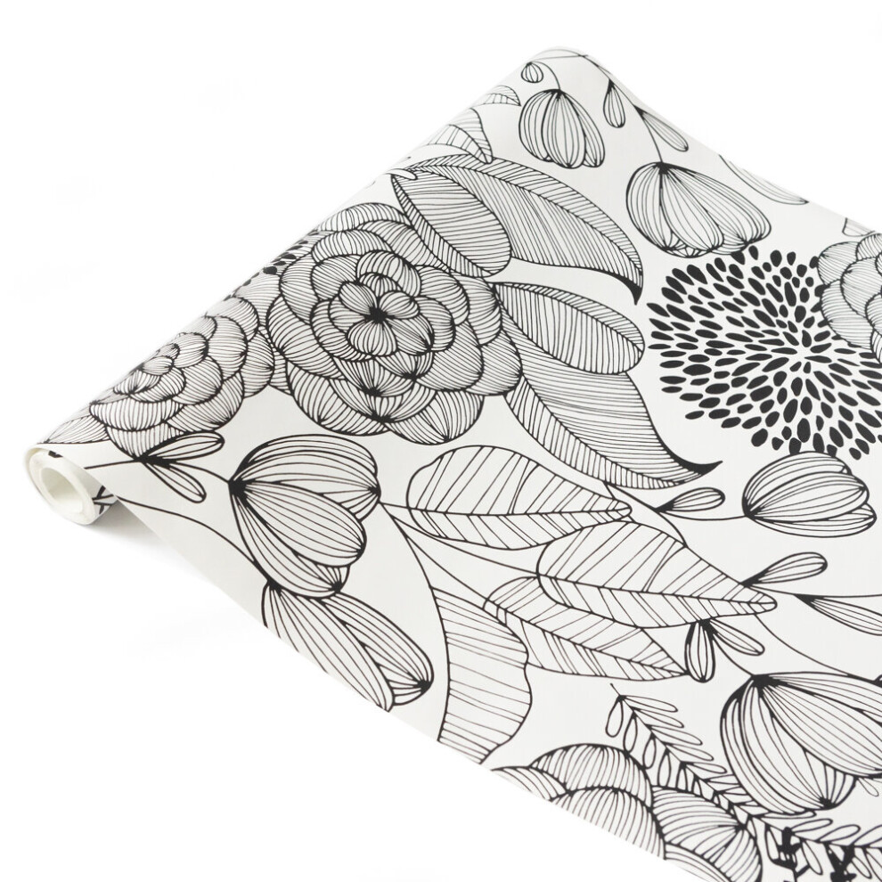 Nu Wallpaper Secret Black Peel & Stick Wallpaper 5056525341291