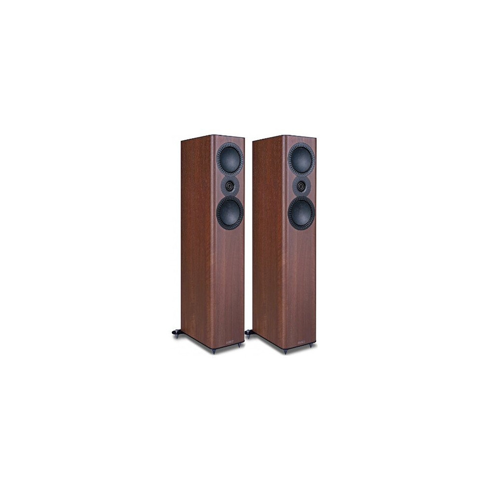 Mission QX4 MKII 2 way Floorstanding Speakers Pair Walnut