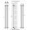 NRG (1800x290mm-2 Column, White) NRG Traditional Radiator Horizontal Vertical Cast Iron Style Double Triple Panel Rads 5