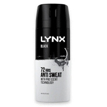 Lynx Dry Black Aerosol Anti-Perspirant Deodorant 150 ml