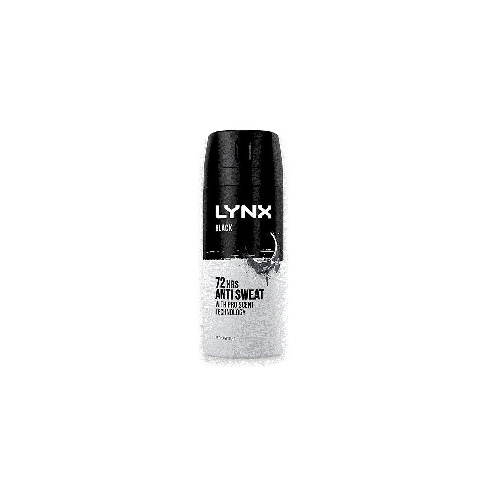 Lynx Dry Black Aerosol Anti-Perspirant Deodorant 150 ml