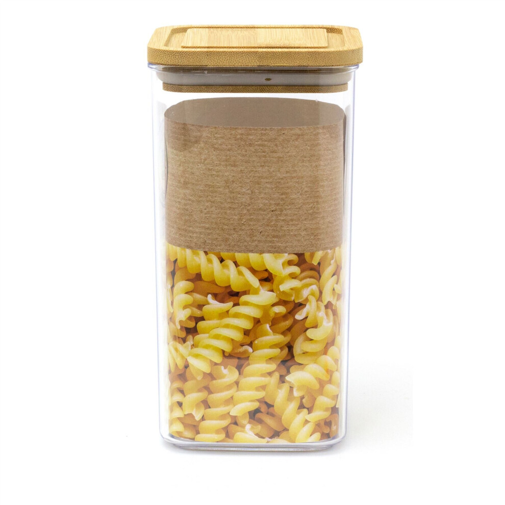 Carousel 1100Ml Kitchen Food Storage Jar | Stackable Airtight Food Storage Container