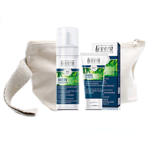 Lavera Men Shaving Travel Bag Gift Set