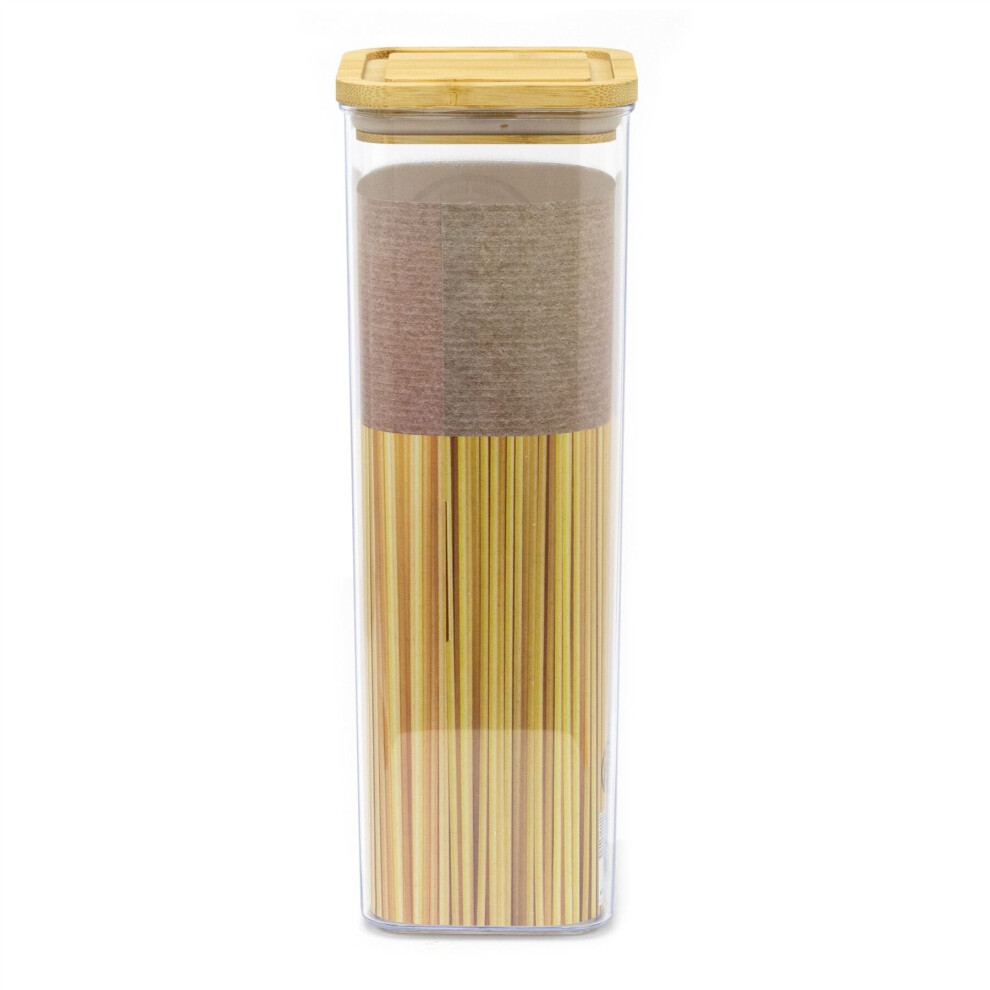 1700ml Kitchen Pasta Spaghetti Jar Stackable Airtight Food Storage Container