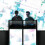 Supporto DJ Booth cabina tavolo pieghevole setup mobile discoteca nero e bianco 8