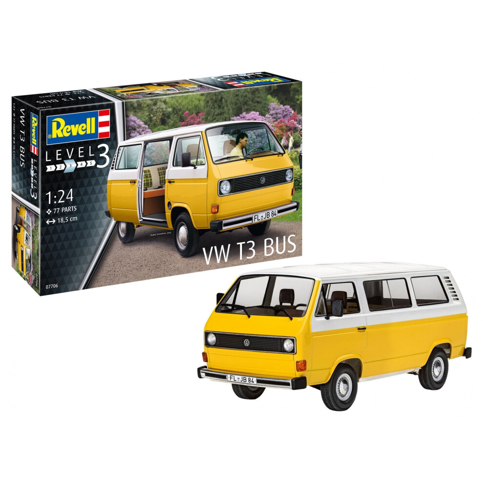 Revell VW T3 Bus 1:25 Scale Model Kit