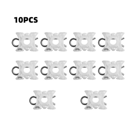 Lot De 10 Clips Pour Régulateur Fenêtre Manuelle BMW E32 E34 E36 - Référence 51321938884