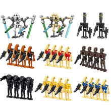(28 Pcs Set) Star Wars Minifigures Battle Droid Building Blocks