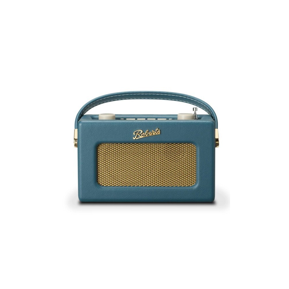 Roberts Revival Uno BT DAB DAB+ FM Radio with 2 alarms and line out in Teal Blue Bluetooth