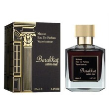 Barakkat Rouge 540 Satin Oud EDP 100 ml by Fragrance World - Laotian Oud, Bulgarian & Turkish Rose, Vanilla & Amber