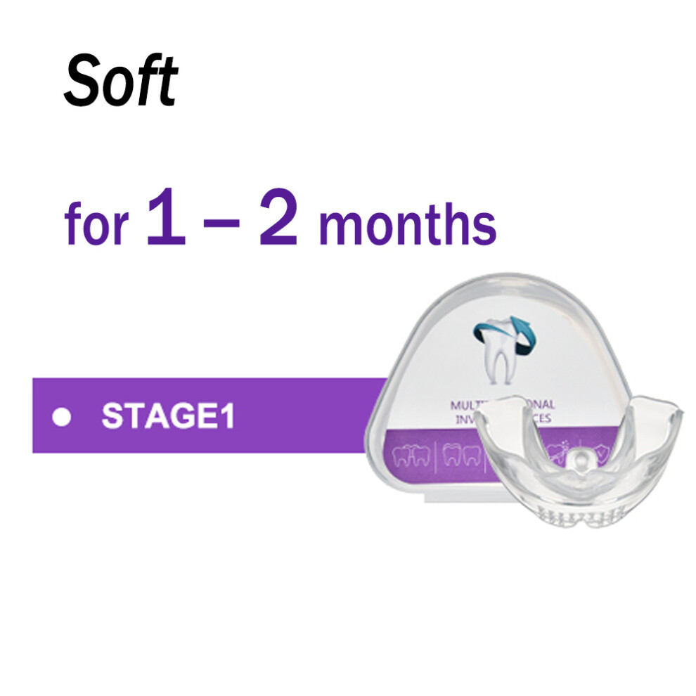 (Phase 1(Sofe)) Invisible Dental Orthodontic Braces Teeth Corrector Alignment Trainer Retainer-image-OPC-PB87DJX-NEW