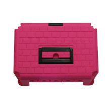 Large Horse Riding Grooming Tack Box Pink (Equestrian Storage Tray)