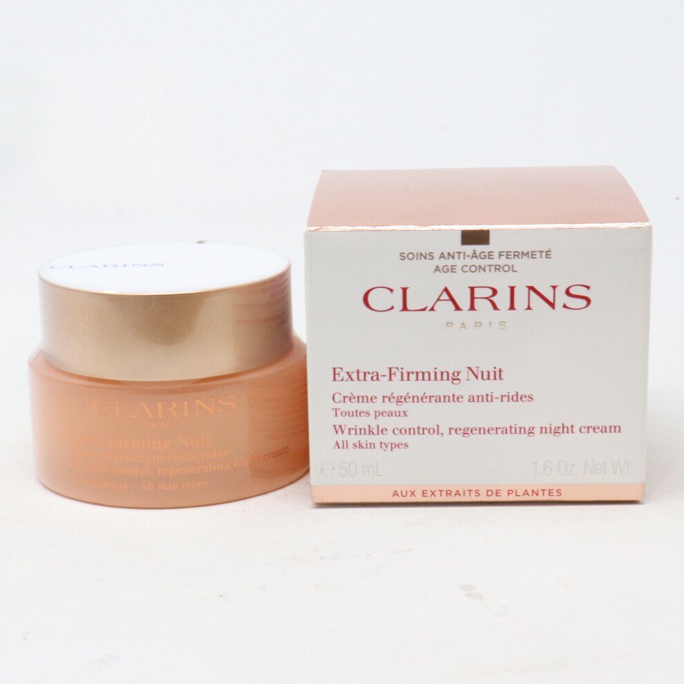 Clarins Extra Firming Nuit Night 1.6Oz/50Ml New With Box Cream