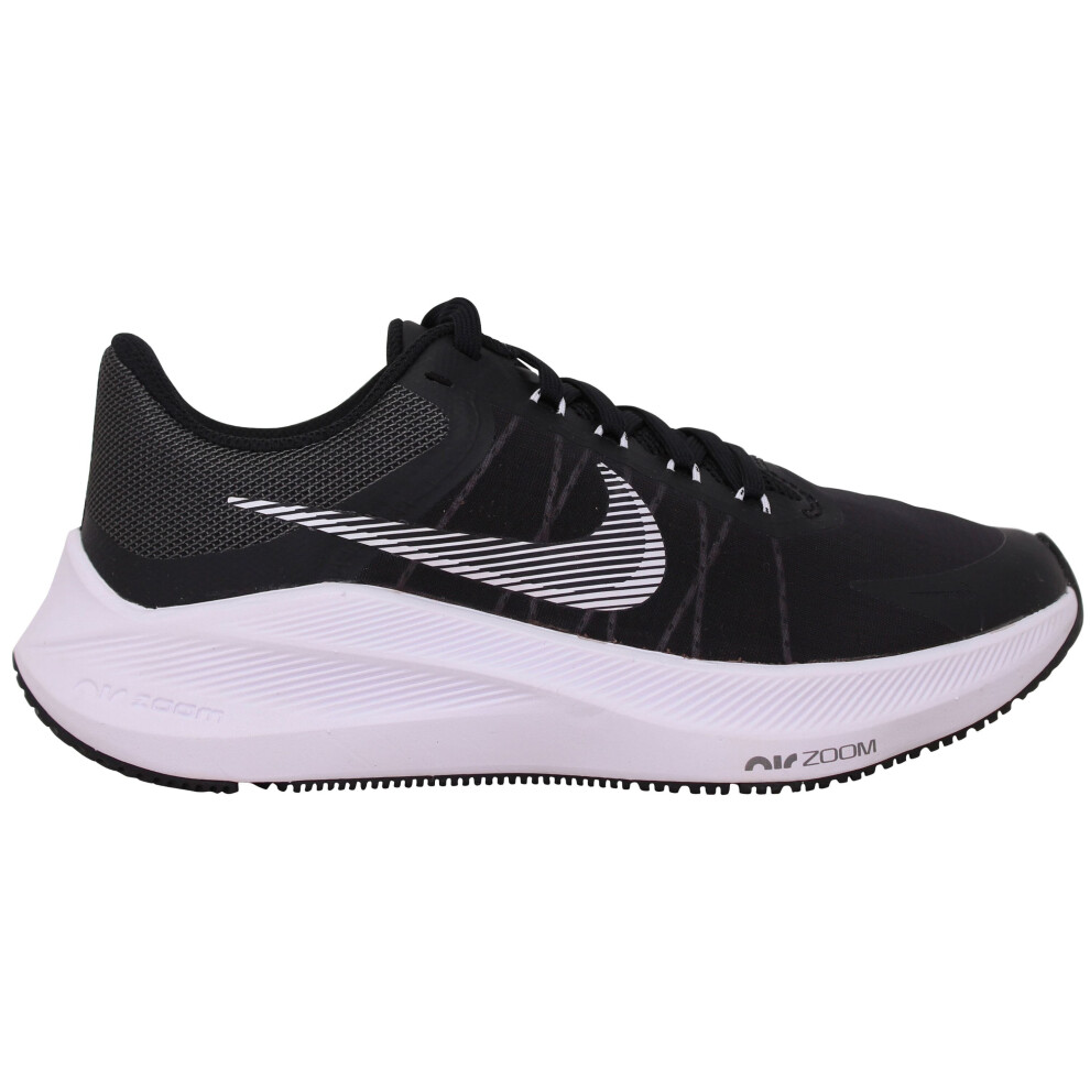 (4) Nike Zoom Winflo 8 Black/White-DK Smoke Grey CW3421-005 Women's