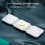 3 in1 Foldable 15W Magsafe Magnetic Wireless Charger Pad For iPhone 5
