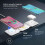 3 in1 Foldable 15W Magsafe Magnetic Wireless Charger Pad For iPhone 10