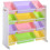 Kids Toy Storage Rack Unit 16 Boxes Removable Bins Freestanding 8