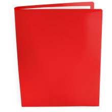 5 Star A4 Soft Cover Display Book - Polypropylene - 40 Pockets - Red - Single