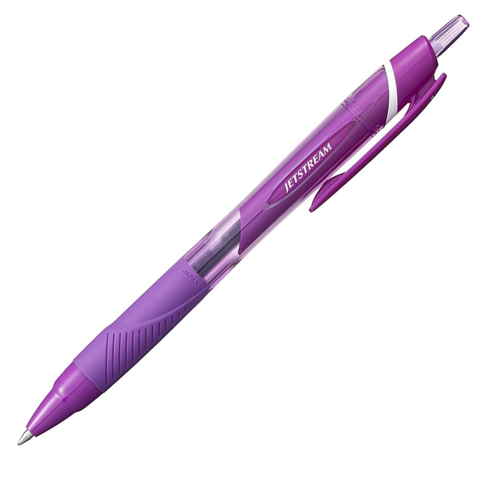 Uni-Ball Jetstream Sport Sxn-150C Retractable Rollerball Pen - 0.7Mm - Violet Ink - Single