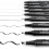 Zebra Zensations Technical Drawing Pens - Full Set of 6 Grades - Black Ink 4