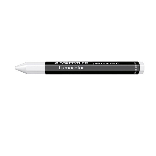 Staedtler Staedtler 236 Lumocolor Permanent Universal Jumbo Crayon - White - Single