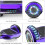 Mega Motion 6.5'' Self Balanced Electric Scooter Hoverboard with Hoverkarts Segway 3