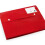 5 Star Office 5 Star A4 Document Wallet - Polypropylene - Red - Pack of 3 - 908722 3