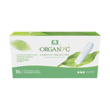 Organyc Organic Cotton Tampons Super 16 per pack