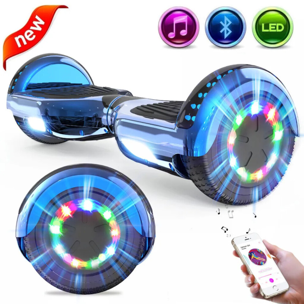 Mega Motion 6.5'' Hoverboards Self Balanced Electric Scooter Segway For Kids Toys