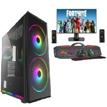 Fast Gaming Intel Quad Core i5 16GB RAM 1TB HDD+128GB SSD PC Bundle, Speakers & Monitor - Refurbished