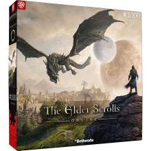Puzzel Elder Scrolls: Elsweyr - Goede Loot - 1000 stukken - Wit