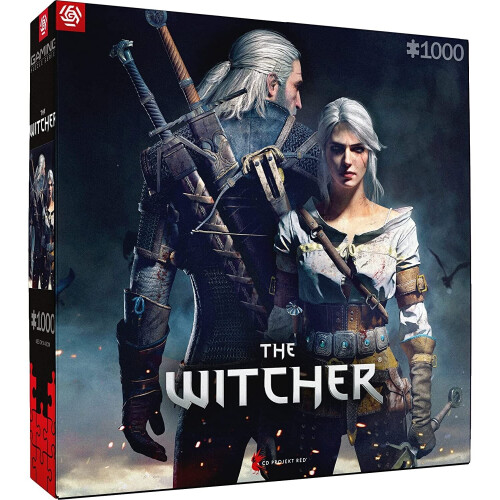 Puzzle 1000 The Witcher: Geralt ja Ciri