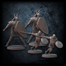 Steamforged Games Dark Souls: Role Playing Games Mini Wave 1 No 1 The Silver & The Dead Figure Board Games