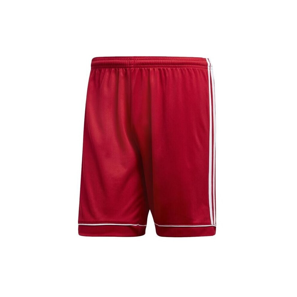 Adidas Squadra 17 Youth Shorts Red / White - 7-8
