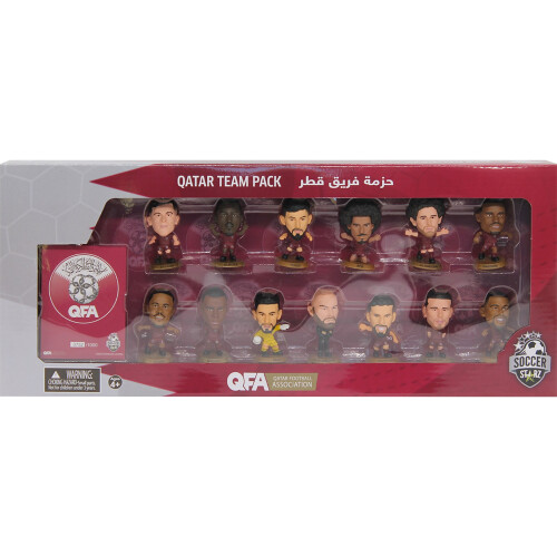 Creative Soccerstarz Qatar 13 Player Team Pack 2022 Edition Figures