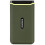 Transcend ESD380C 1 TB Externe SSD USB-C, USB-A groen TS1TESD380C 1